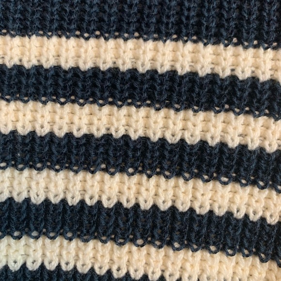 Maeve by Anthropologie Short Sleeve Striped Sweater - Picture 4 of 6